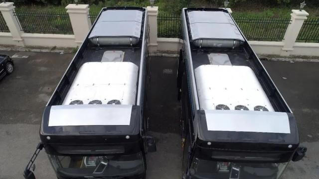 舟山有氫能源公共汽車，前兩輛車現(xiàn)已交付