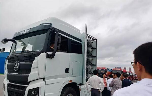 投放100輛氫燃料工程車，三一推進(jìn)岳陽(yáng)氫能示范城市建設(shè)