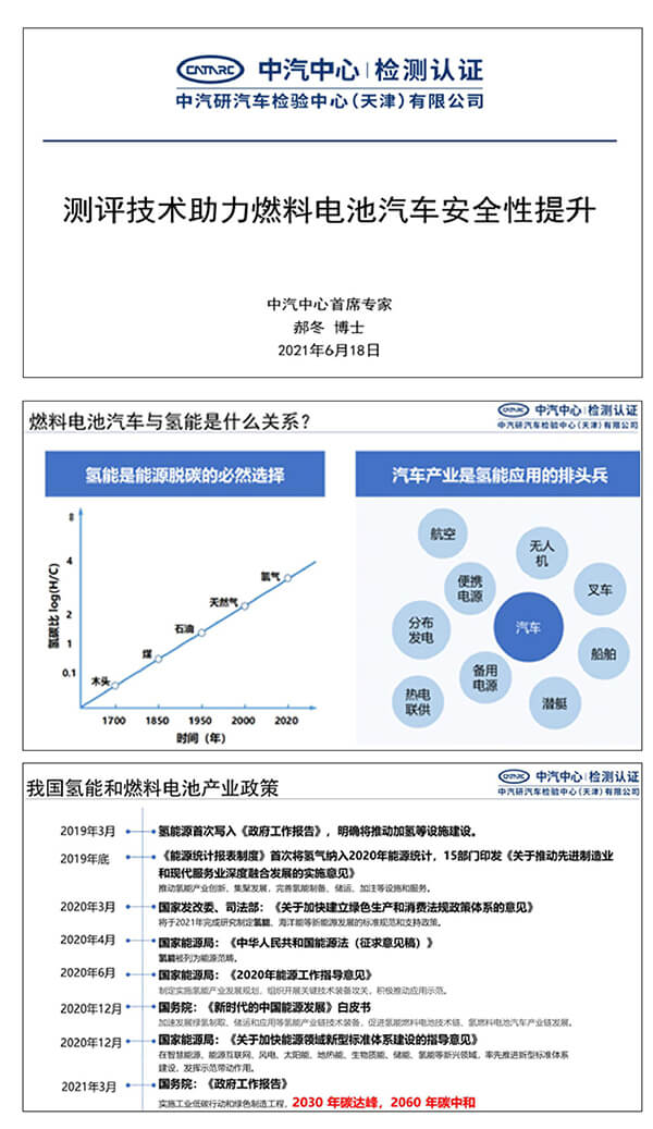 郝冬：測評技術(shù)助力燃料電池汽車安全性提升
