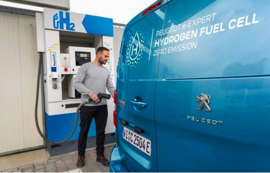 標致e-Expert Hydrogen氫燃料電池車下線.jpg