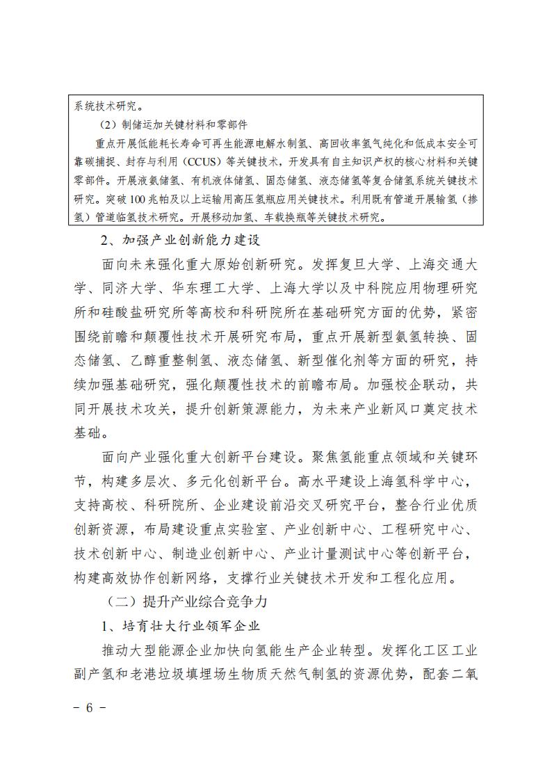 《上海市氫能產(chǎn)業(yè)發(fā)展中長期規(guī)劃 （2022-2035年）》印發(fā)！2025年規(guī)模突破1000億元_05