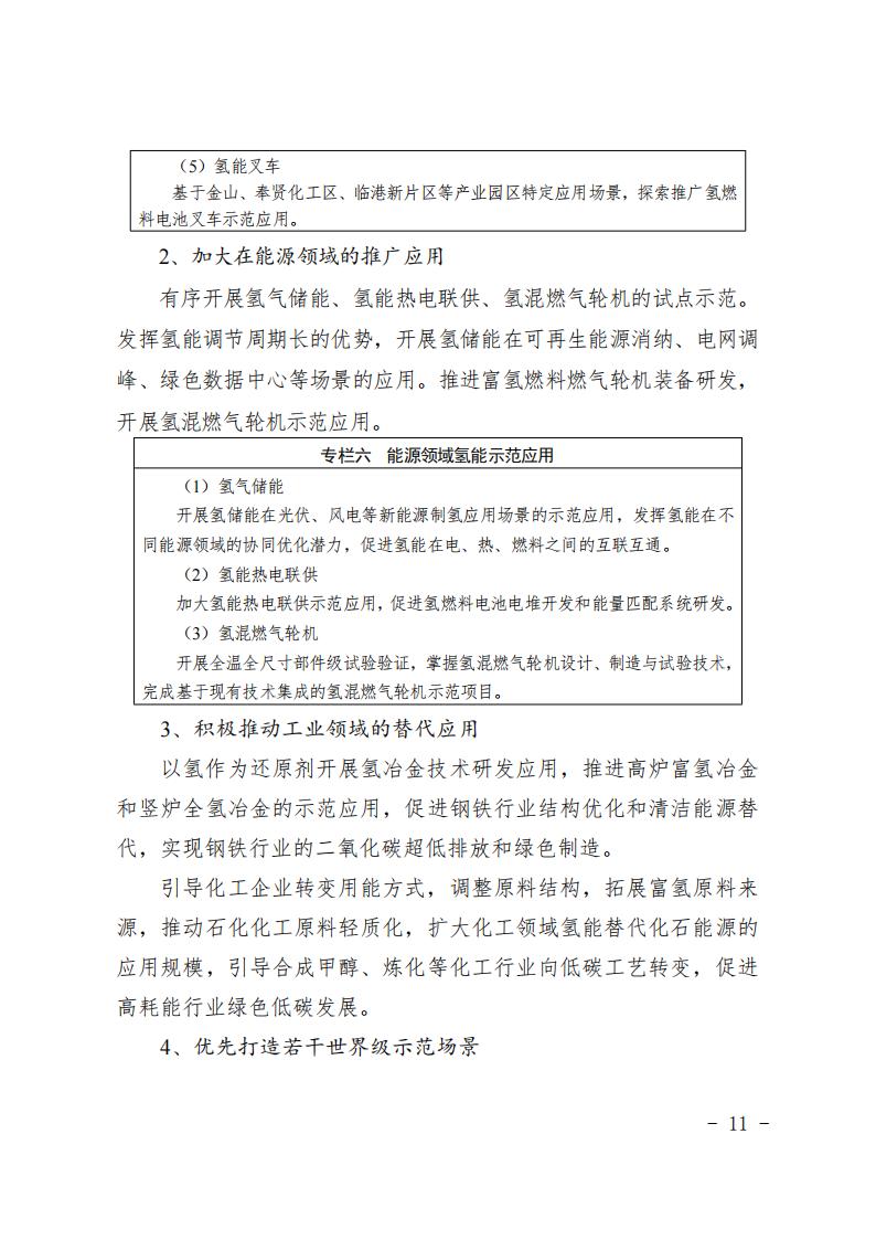 《上海市氫能產(chǎn)業(yè)發(fā)展中長期規(guī)劃 （2022-2035年）》印發(fā)！2025年規(guī)模突破1000億元_10