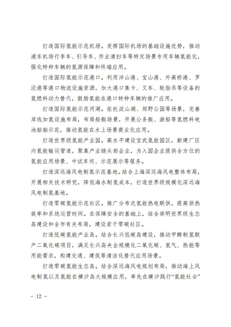 《上海市氫能產(chǎn)業(yè)發(fā)展中長期規(guī)劃 （2022-2035年）》印發(fā)！2025年規(guī)模突破1000億元_11